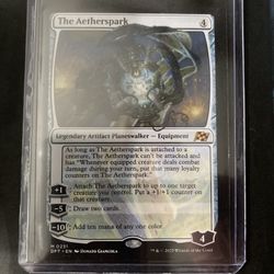 MINT The Aetherspark Planeswalker NEVER PLAYED 