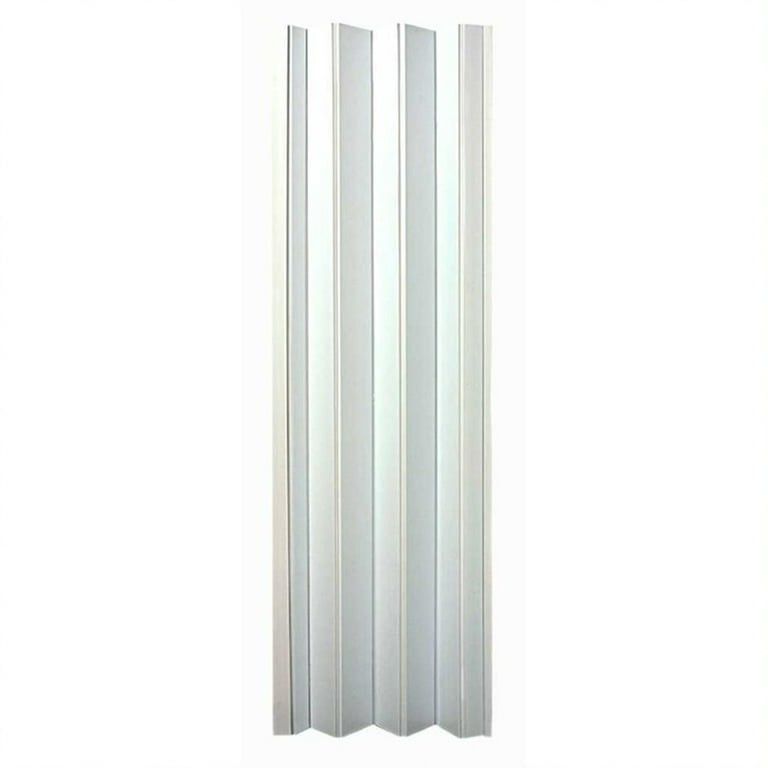 LTL Home Products OK4880HEC Oakmont 48"x 80" Vinyl Accordion Door, White