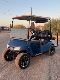 EZGO TXT 48v custom lithium golf cart