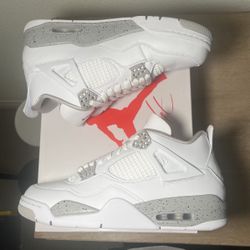 Jordan 4 Retro White Oreo Size 9