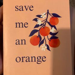 Save Me An Orange Book