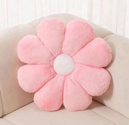 Pink Sunflower Amazon Blow up Pillow 