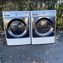 Washer And Electric220v Dryer 30” Kenmore 