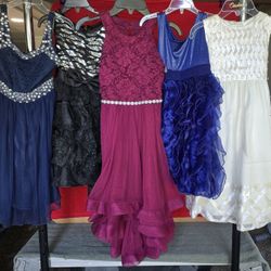 GIRL'S SPECIAL OCCASION Dresses Sizes 5, 7 & 8