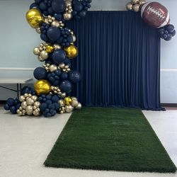 Balloon garland and backdrops