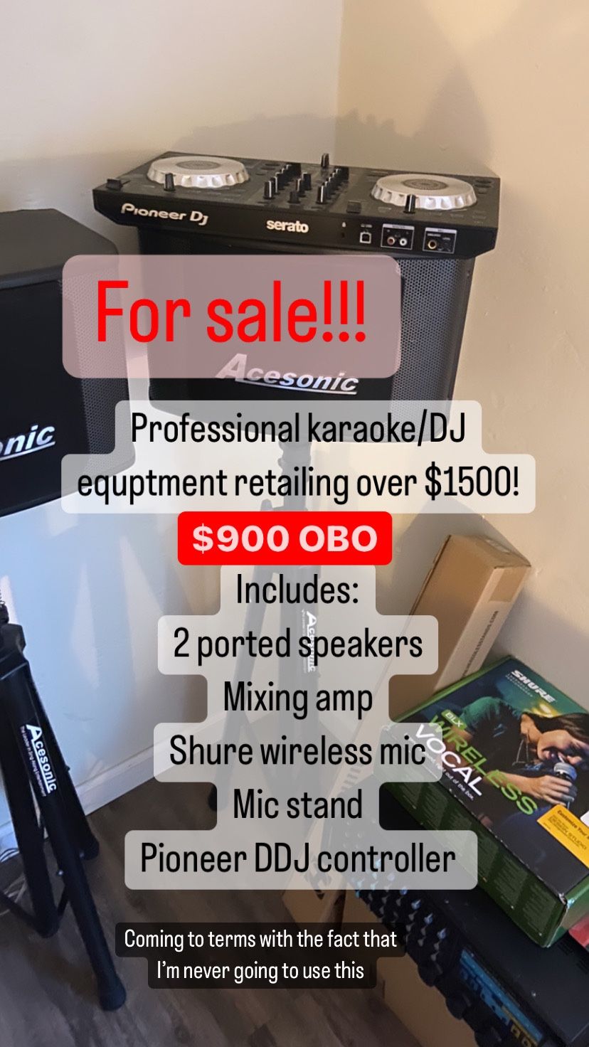 Professional DJ / Karaoke Equipment