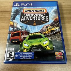 Matchbox Driving Adventures PS4