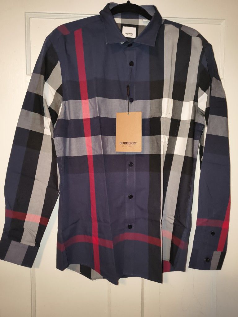 Burberry Shirt Size S / M & L / NEW $150 Each