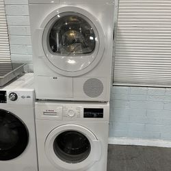 🏡✨ COMPACT STACKABLE LAUNDRY SET – 24” 