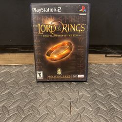 Lord Of The Rings Ps2