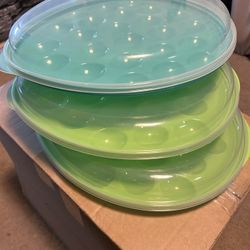 3 Pack Large 24Ct. Devil Eggs Party Tray