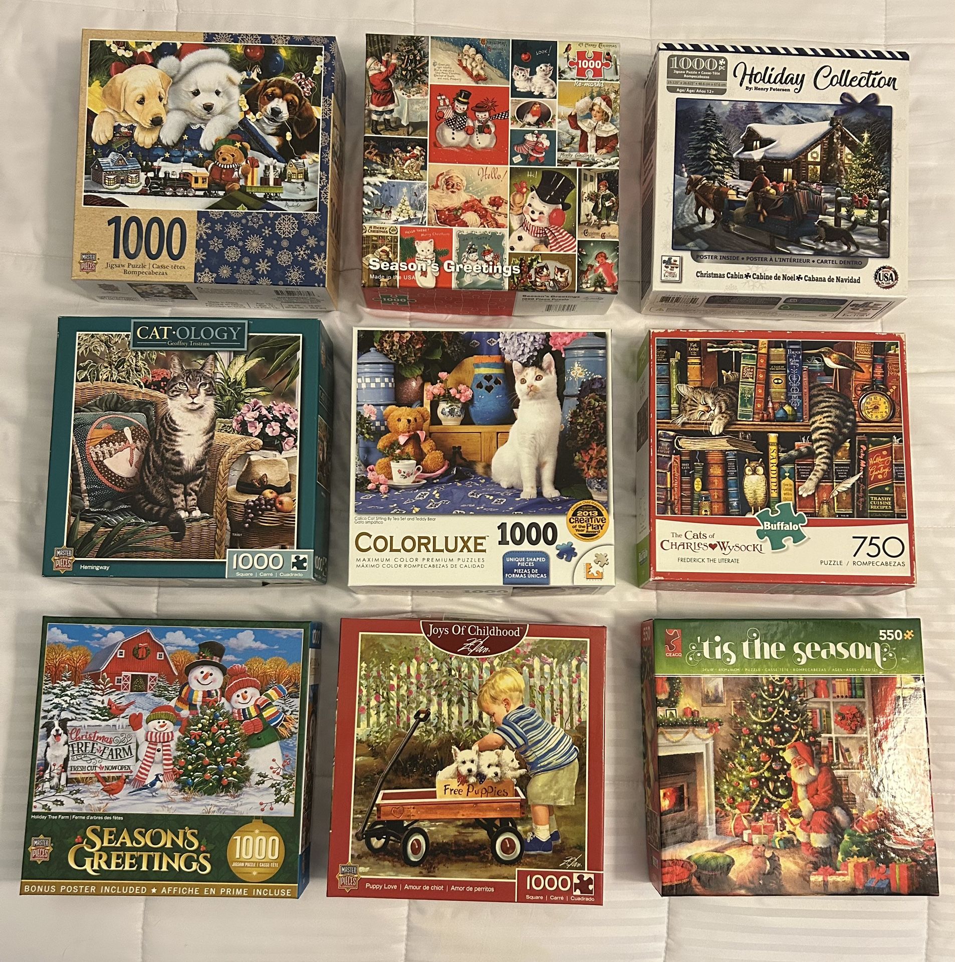 Assorted Jigsaw Puzzles