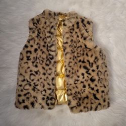 Epic MACY'S 2-3T Cheetah Print Reversible toddlers Vest