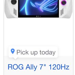 ROG Ally 7" 120Hz FHD 1080p Gaming Handheld - AMD Ryzen Z1