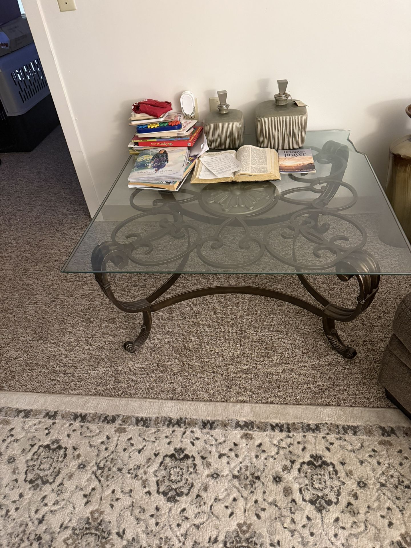  Glass Cocktail Table 