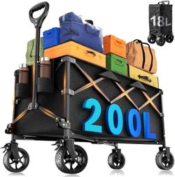 Heavy Duty Collapsible Wagon Cart