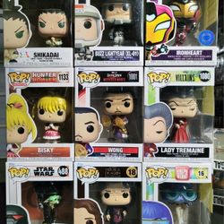 Funko Pops 