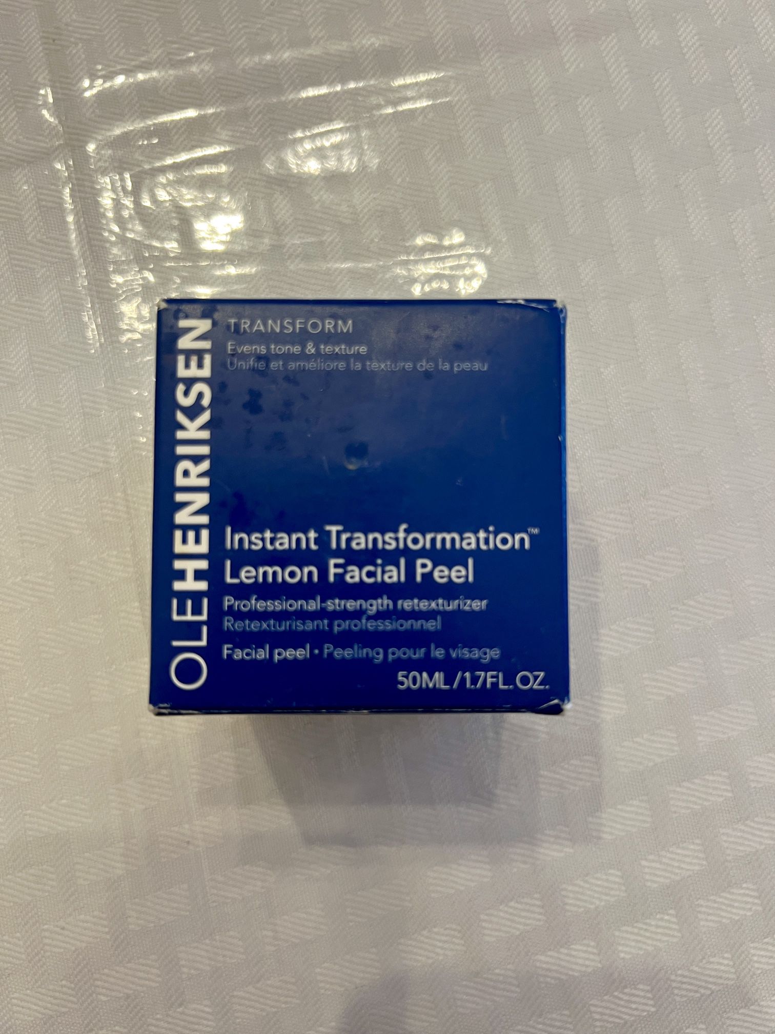 Ole Henrikson transform instant transformation lemon facial peel 50 mL/1.7 FL OZ NIB