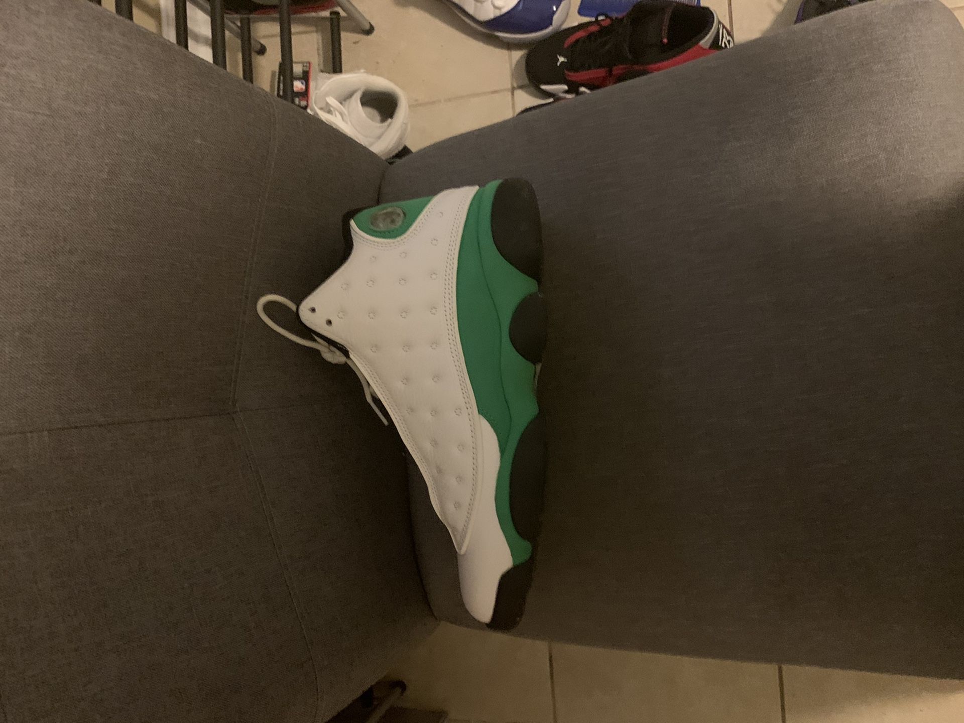 Lucky green Jordan 13