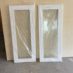 Shaker Cabinet Glass Doors