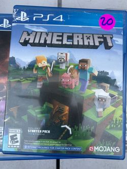 Minecraft Starter Pack PS4