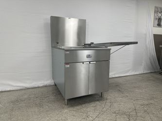 NSF Flat Bottom Funnel Cake Donut Fryer NG GF-24P