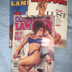 National Lampoon 3 90s Magazine 