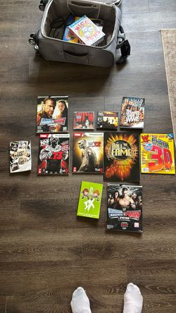 WWE Books, Magazines and CDs