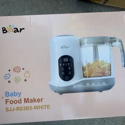 Bear Baby Purée Maker New 