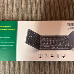 Wireless Keyboard With Mouse Pad