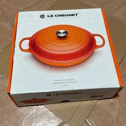 Le Creuset Brasier 3 1/2 QT ( “Brand NEW Light Gray ” )