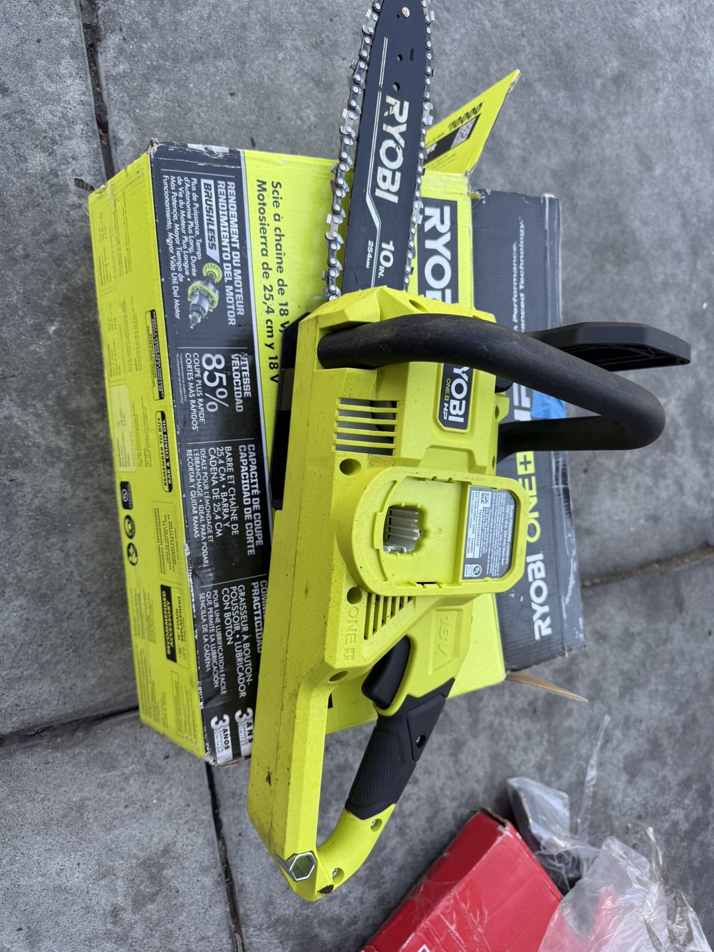 RYOBI P2502 18V ONE+ HP Brushless 10" Chainsaw - (R23)