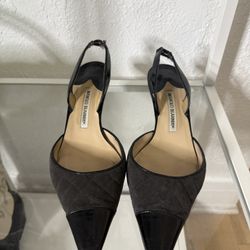 Manolo Blahnik Irie slingback pumps