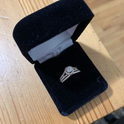 Diamond Engagement Ring Set - 5.5 Size Will Meet At Jeweler!