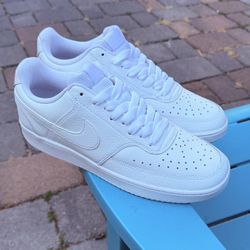 Men's Nike Court Vision Next Nature Low-Top Sneakers US Size 10 NEW - CD5463-100