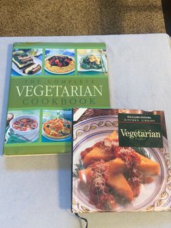 Set Of 2 Vegetarian Cookbooks