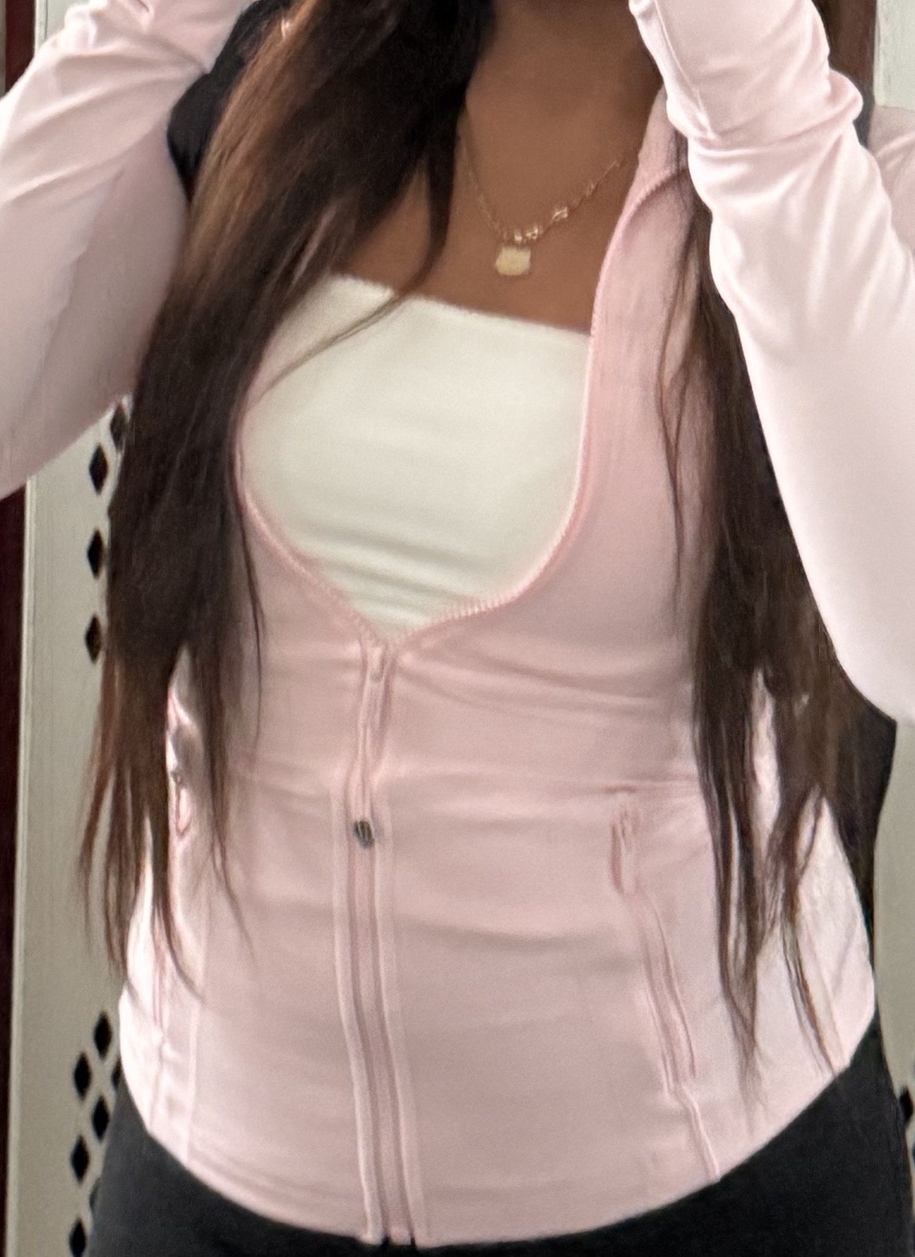 Pink Lululemon Jacket Size 4 