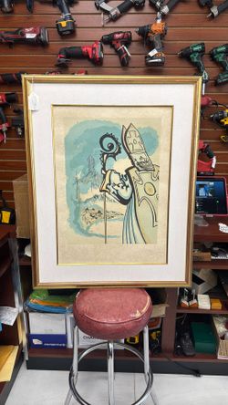 Salvador Dali King Richard Limited Edition Lithograph