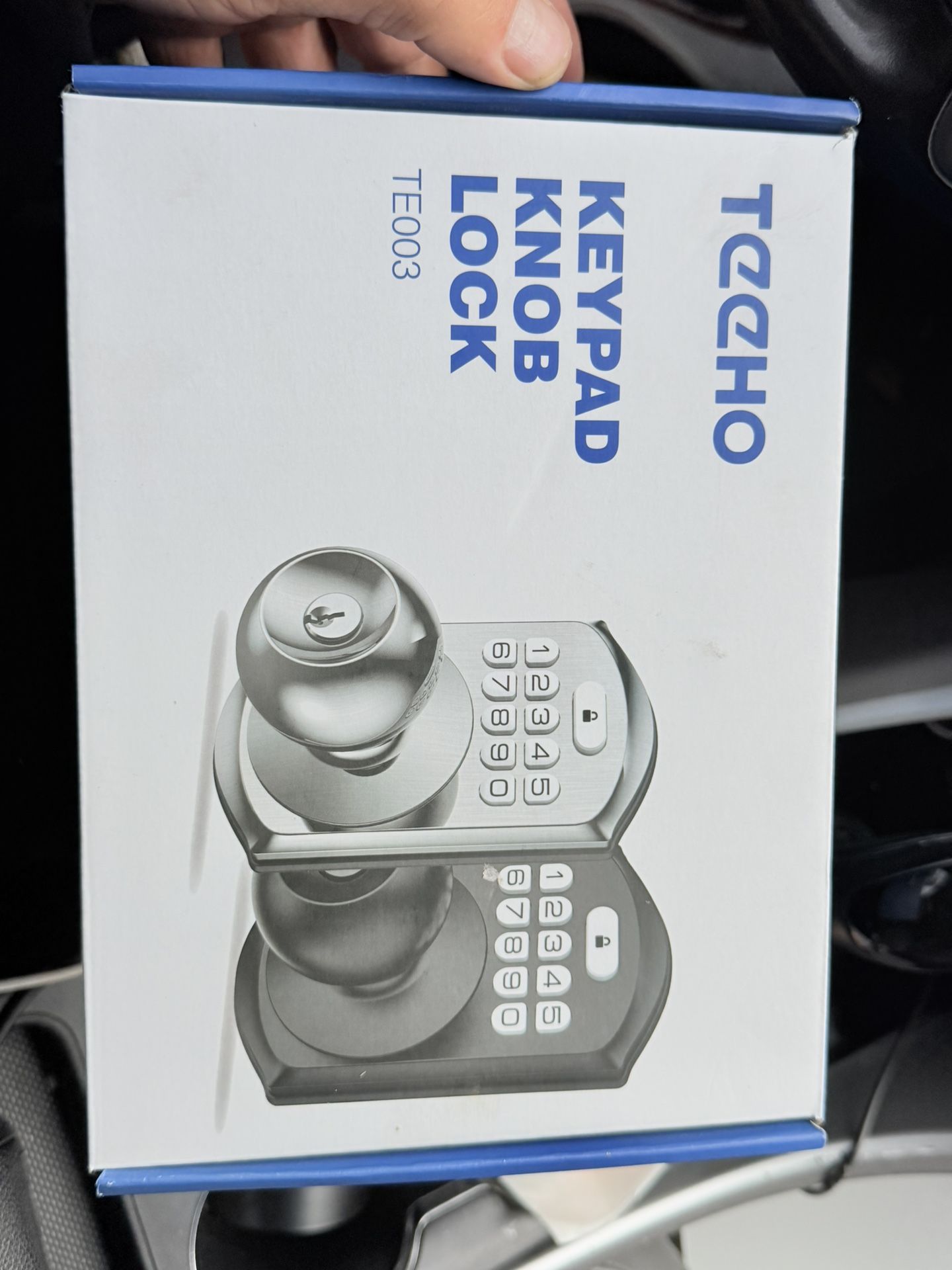 TEEHO TE003 Keyless Entry Keypad Door Lock with Handle.  