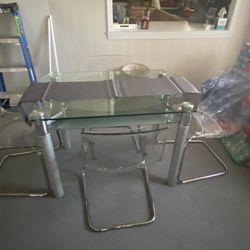 High End Glass Table 