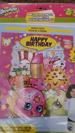 Shopkins Kid wall decoration.