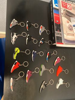 Jordan Shoe Keychains