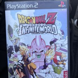 Dragon Ball Infinite World Ps2 No Manual 