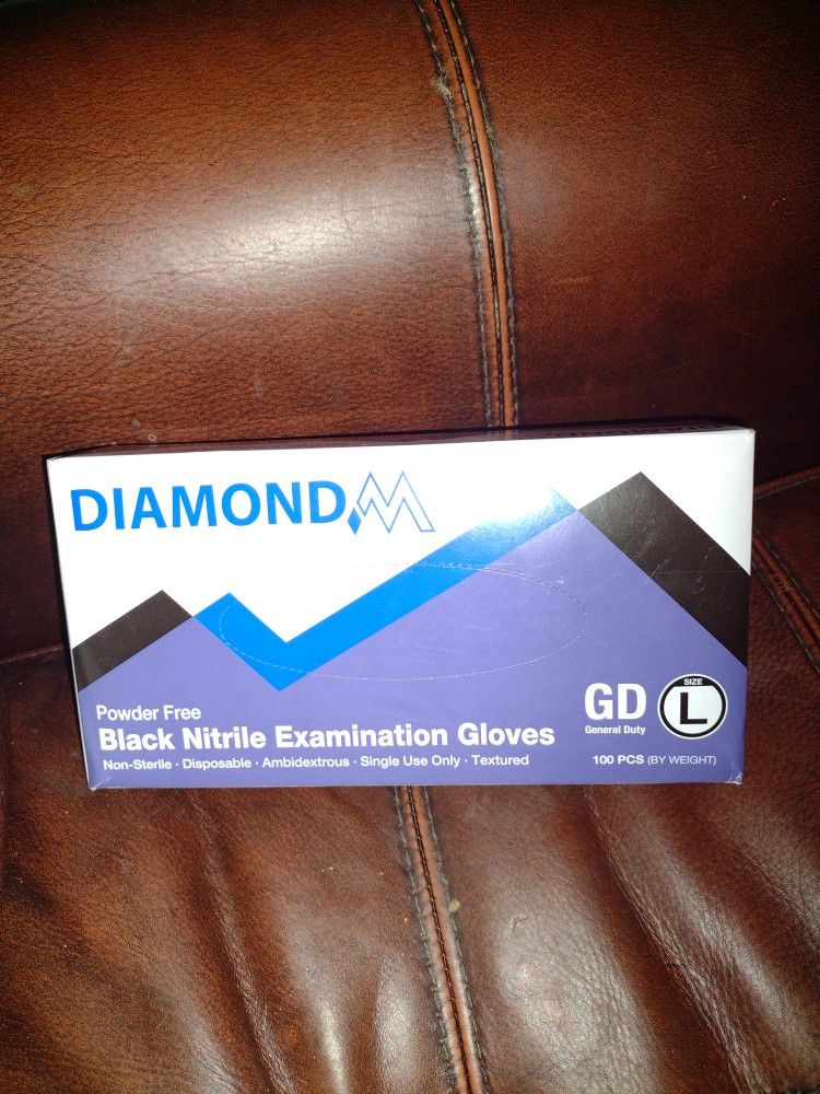 Diamond Black Powder Free Gloves