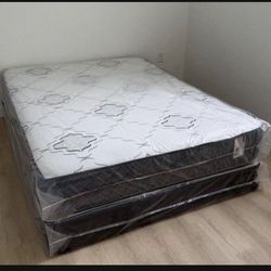 Full Size Mattress Set – Medium Comfort – Available Today 🚚