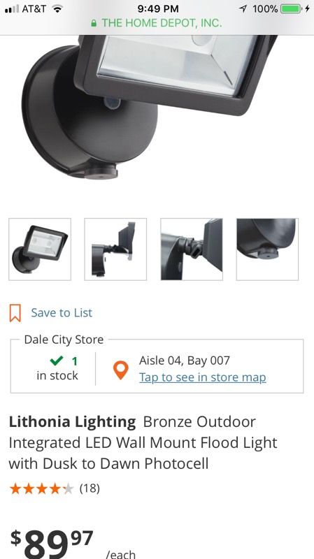 Lithonia Lighting Bronze Outdoor Integrated Led Wall Mount Flood Open In The Appcontinue To Mobile Website