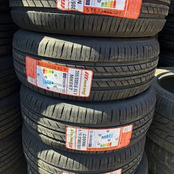 4 new 205/55/16 mile king tires installed and balanced