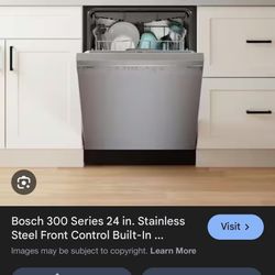 24 Inch Front Loading Ge Dishwasher Stain Stainless Steel