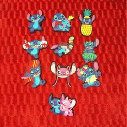 Stitch Croc Charms 