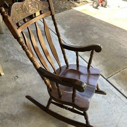 Wooden Rocking Chair